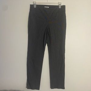 Charter Club Pant Shop Cambridge Slim Women’s Petite Dark Gray Dress Pants